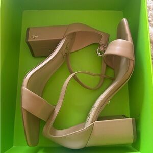 Sam Edelman Tan Block Heel Sandals